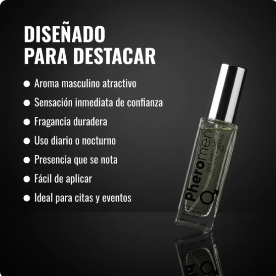 PheroMen – Perfume con Feromonas 100% Puro (30 ml) 💫