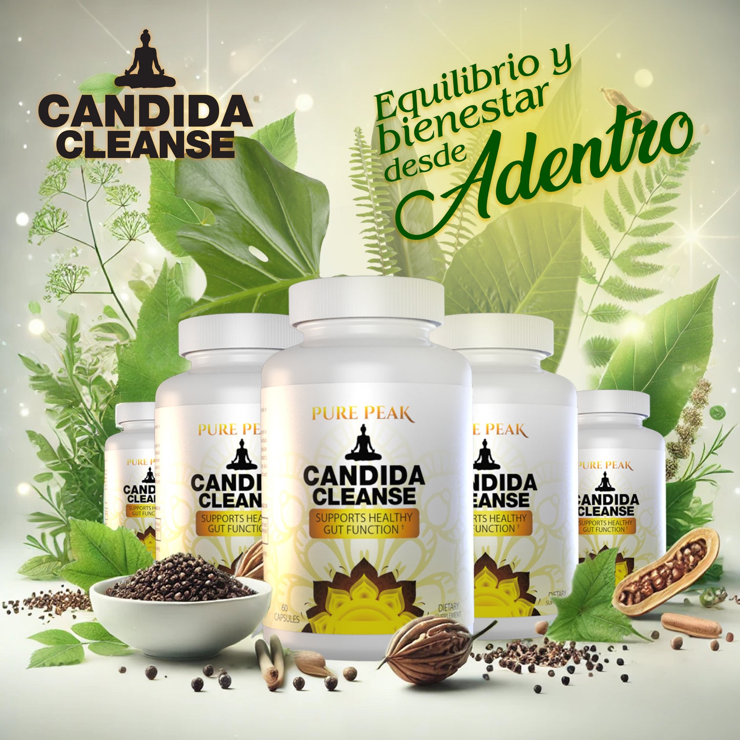 Candida Cleanse - Reinicia tu bienestar desde adentro