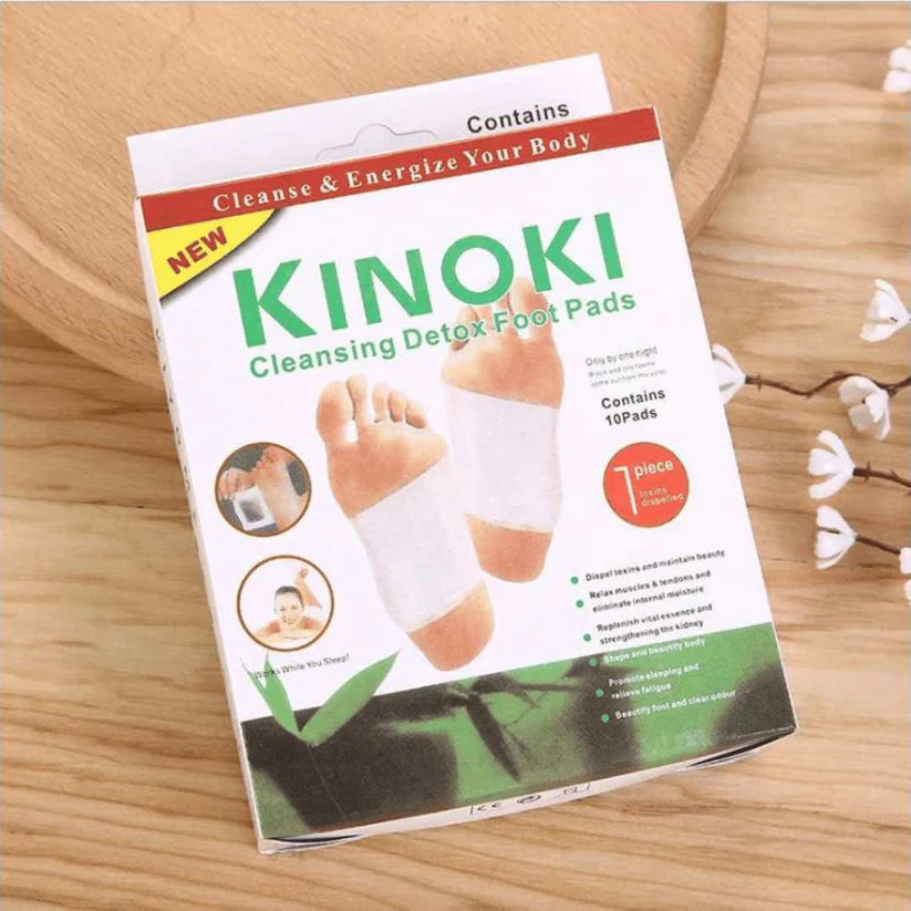 Parches Kinokis para pie Detox Natural mientras duermes 🌿