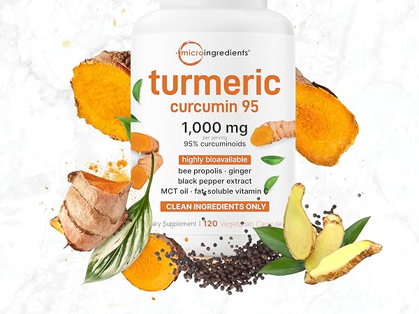 TURMERIC CURCUMIN 4 en 1 – Potencia Natural para tu Bienestar 🌿