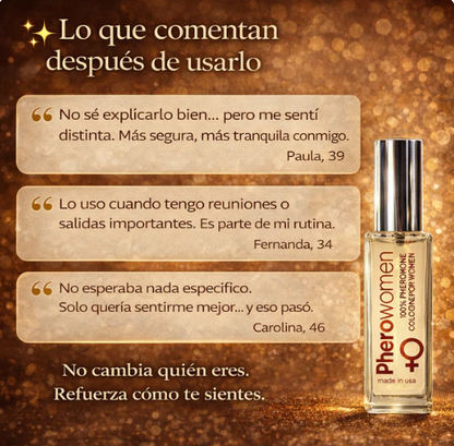 Pherowomen- Perfume con feromona
