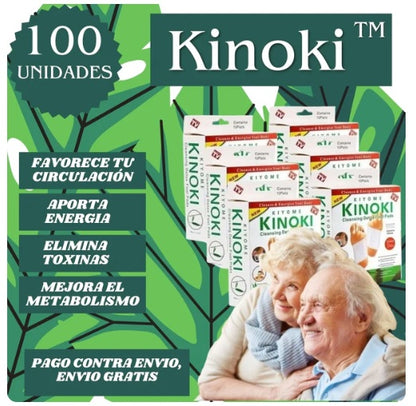 Parches Kinokis para pie Detox Natural mientras duermes 🌿